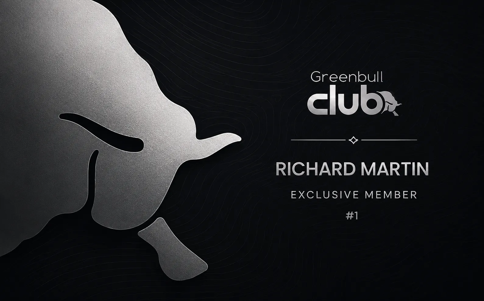 Carte de membre Greenbull Club